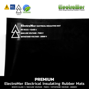 High Quality Premium Electrical <b>Rubber</b> Insulation <b>Mats</b> IEC Safety Flooring OEM <b>Roll</b> for Industrial Use from Thailand Factory - Product Image 4