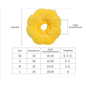 Protector de girasol Anti lamer cirugía Isabelina recuperación cono suave mascota gato cuello Collar - Product Image 2