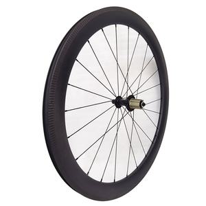 700C <span class=keywords><strong>Bitex</strong></span> 6 Cliquets 25mm Large U Forme Vélo Vélo De Route Chinois Carbone Roues Pneu 20-24H Tubeless Roues - Product Image 3