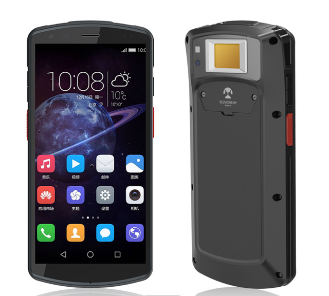 Waterproof Android 9.0 Rugged Industrial Handheld Terminal Data Scanner S80 1D 2D Barcode Scanner PDA With Fingerprint Reader