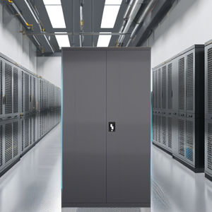 All-OneTech Casier de rangement <span class=keywords><strong>pour</strong></span> outils en acier à usage intensif Creative Rimless Edge-Free Design Sleek No-Frame Cabinet réglable - Product Image 2