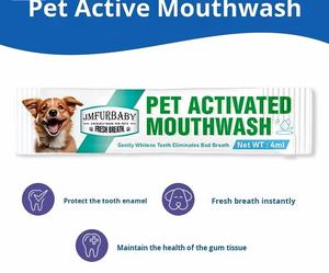 Campioncino Gratuito: Collutorio per Cani e Gatti per la Pulizia Dentale, Rimozione del Tartaro, Rinfrescante per l'Alito, Cura Quotidiana ad Azione Rapida per Animali Domestici - Product Image 4