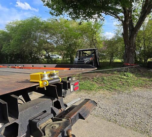 <span class=keywords><strong>Winch</strong></span> Tarik Samping Kustom Baja Tahan Karat dengan Kekuatan Putus 14.400 Lbs, Kabel 3/8 X 75 kaki, Pengait Putar Pengunci Otomatis untuk Mytee - Product Image 5