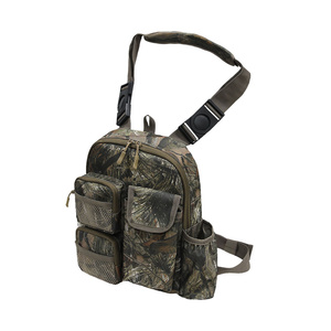 Durable Stealth Camo Hunting Fanny Waist and Leg Pack Adjustable Buckle Tactical <strong>Sling</strong> Shoulder <strong>Bag</strong> with Comfortable Neck Pad - Product Image 1