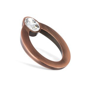 ด้ามจับแบบมีรู ชุบโครเมียมและบรอนซ์ - Product Image 1