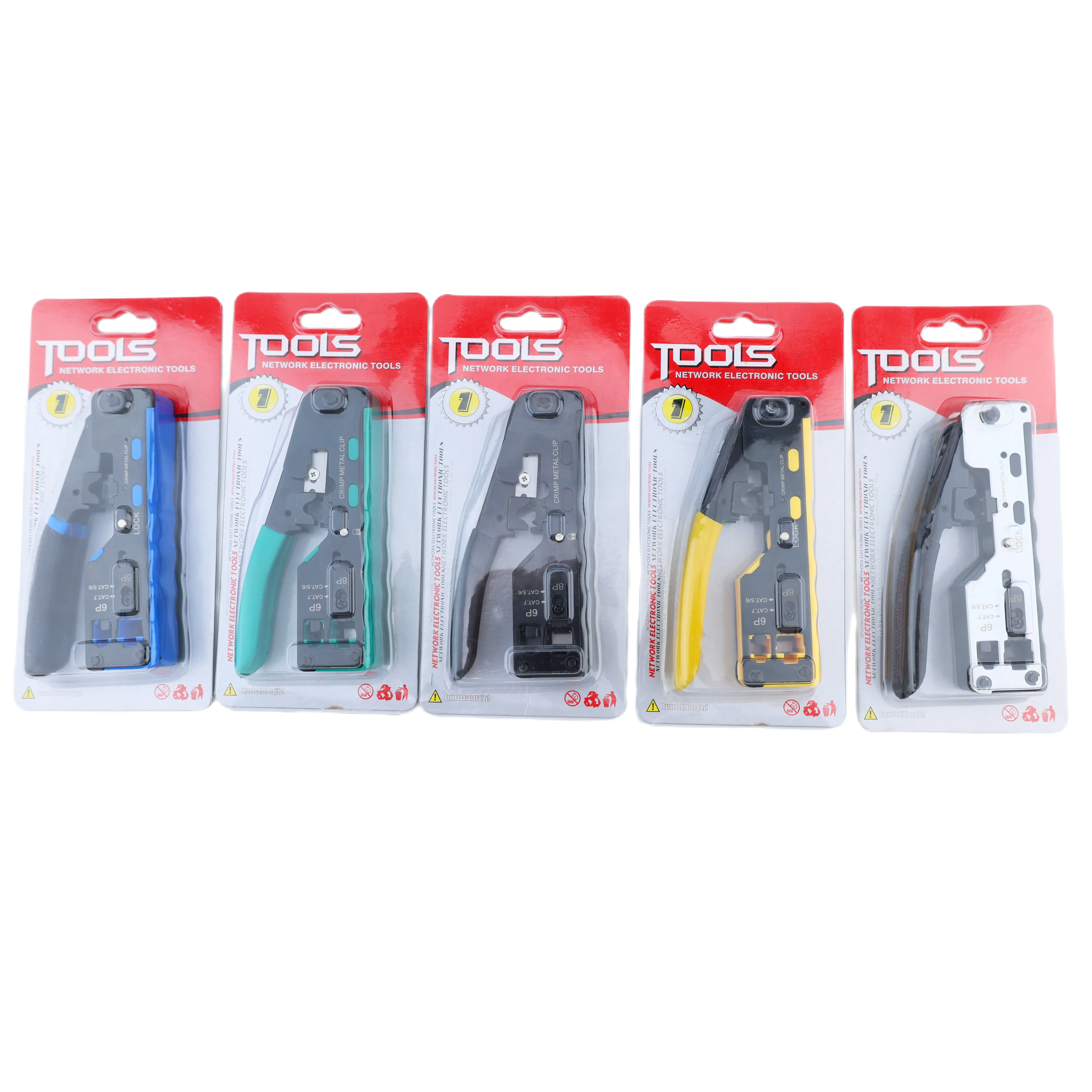 Multi Function 6P 8P network electronic tools Crimper Stripper Cutter Cat7 crimping tool