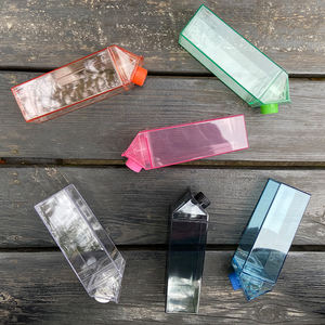 BPA бесплатно мультфильм пластиковые бутылки для воды прозрачные пластиковые чашки молока картонная бутылка для воды - Product Image 6