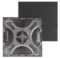 Écran vidéo LED publicitaire haute luminosité pour intérieur et extérieur, 500x500 mm, étanche, animations graphiques, ascenseur, P3.91 Pixel