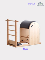 Barril de Pilates de Madera de Arce de Alto Rendimiento para Entrenamiento Metabólico Intensivo y Sistema de Escultura Corporal