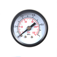Factory Price Stainless Steel Liquid Water Filled High Pressure Oil Gauge 10Bar
