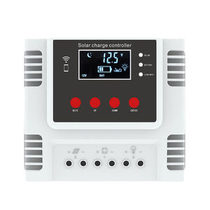 Regulador de cargador de panel solar PWM 12V 24V 48V 30A 40A 10A 60A WIFI controlador de carga solar con aplicaciones fuera de la red Sistema Solar - Product Image 1
