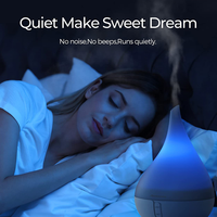Aromacare – humidificateur d'air ultrasonique à lumière Led colorée, diffuseur d'arôme d'huile essentielle électrique, 250ML