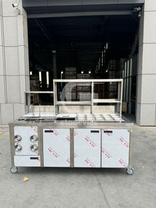 Comptoir et équipement pour bubble tea, bar à lait, table de travail pour bubble tea avec réfrigérateur - Product Image 4