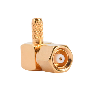 Câble d'antenne RG316 à <span class=keywords><strong>double</strong></span> blindage, câble électrique SMC femelle étanche, connecteur coaxial RF à sertir à angle droit - Product Image 5