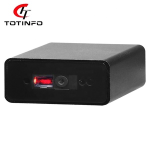 TOTINFO Lecteur de codes-barres 2D fixe, lecteur de codes QR, USB RS232 TTL, capteur CMOS, alliage d'aluminium, garantie de 2 ans, en stock, noir, SDK - Product Image 4