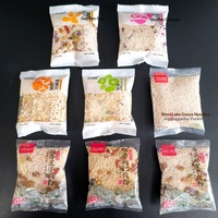 Poudre de céréales fines de dattes rouges, goji, oreilles d'argent, graines de lotus, racine de lotus, amidon de lotus, 500g, rose, osmanthus, noix, petit-déjeuner, repas instantané