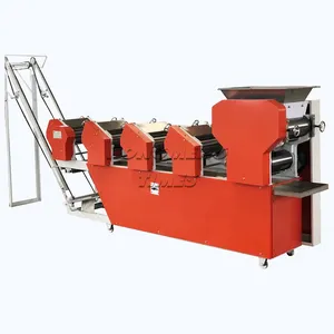 Commercial Grade Automatic Noodle Maker, Stainless Steel Pasta Machine 120-150kg/h for Mass Noodle/Pasta Production