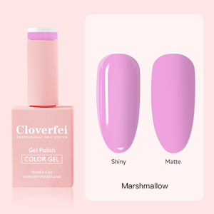 Cloverfei Salon Quality Pink Botella <span class=keywords><strong>de</strong></span> 15ml para <span class=keywords><strong>esmalte</strong></span> <span class=keywords><strong>de</strong></span> gel Uv Gel <span class=keywords><strong>Esmalte</strong></span> <span class=keywords><strong>de</strong></span> <span class=keywords><strong>uñas</strong></span> Set - Product Image 2