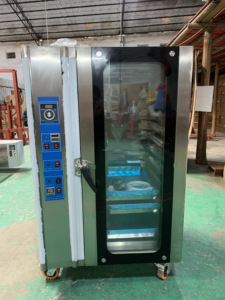 Cuisine industrielle commerciale pain 10 5 8 plateau four à gaz Convention vapeur automatique gaz électrique <span class=keywords><strong>meilleur</strong></span> four à convection Usa cuire - Product Image 2
