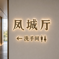Panneau publicitaire LED miniature personnalisable pour utilisation en centre commercial, logo gravé sur verre acrylique, fond multicolore éclairé