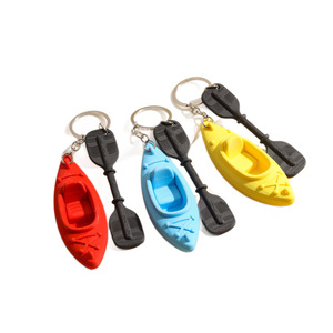 Llavero Creativo con Forma de <span class=keywords><strong>Kayak</strong></span>, Adorno para Colgar en el Coche, Juguete Antiestrés, Pequeño Regalo Creativo para Deportes y Ejercicio - Product Image 1