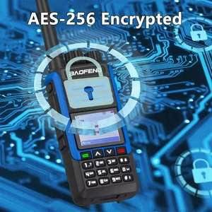 Рация <span class=keywords><strong>DR</strong></span>-1802U UHF для связи на больших расстояниях с шифрованием AES-256, аналоговая + цифровая DMR, мобильная, с защитой от воды IPX4 - Product Image 2