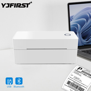 Новый Настольный 4-Дюймовый Прямой Термопринтер для этикеток со штрих-кодом USB/ BT интерфейсный принтер YJ-9203 - Product Image 2