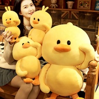 Angela Grosir Bantal Bebek Lucu Mainan Boneka Bebek Kuning Kecil Isi Kapas PP Penghilang Stres Dikemas Vakum