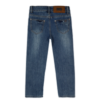 Jeans décontractés Gallant pour garçons, respirants, en Spandex/Coton, coupe ample, taille mi-haute, droits, en stock, vente en gros, super confortables