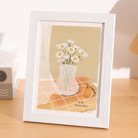 Vente chaude Moderne Blanc En Plastique Cadre Photo De Mode Décoration De La Maison Utilisé pour 5 6 7 8 9 10 12 16 Pouces Mur Art Peinture
