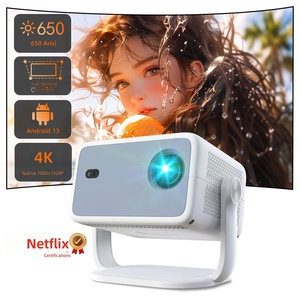Proyector Inteligente para Exteriores TP350 Exclusivo para Comercio Transfronterizo, Android 13 con <span class=keywords><strong>Netflix</strong></span>, 1080P HD, 650 Lúmenes, Control por Voz, Diseño Portátil - Product Image 4
