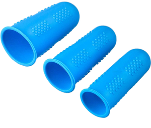 Protecteurs de doigts en <span class=keywords><strong>silicone</strong></span> Coussins anti-coupures résistants à la chaleur et antidérapants Protecteurs de doigts sûrs pour la <span class=keywords><strong>cuisine</strong></span> - Product Image 2