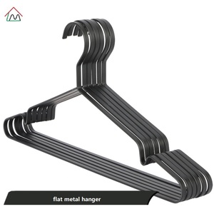 Perchas de ropa de hierro pesado, abrigos de metal blanco y negro, venta al por mayor de fábrica, novedad - Product Image 6