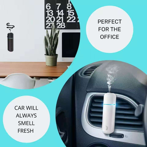 2025 bán chạy nhất xe điện làm mát không khí siêu âm tự động phun xe tinh dầu Vent Clip khuếch tán hương thơm - Product Image 3