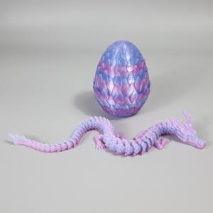 30cm Dragon 9cm Lotus Flower Dragon <b>Egg</b> Set SDB01 Hot Sale 3D Printed Toys Fantasy <b>Decor</b> Ornament Creative Gift for Home Office - Product Image 1
