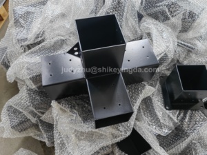 Support mural <span class=keywords><strong>en</strong></span> acier inoxydable de différentes formes sur mesure, connecteur <span class=keywords><strong>en</strong></span> <span class=keywords><strong>bois</strong></span>, support <span class=keywords><strong>en</strong></span> <span class=keywords><strong>U</strong></span>, support d'angle <span class=keywords><strong>en</strong></span> L - Product Image 2