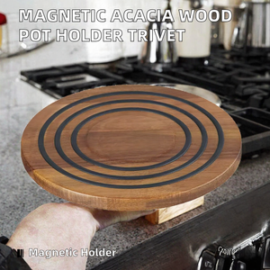 Sous-verres en bois modernes à motif marron pour tasses à thé, vente en gros, tapis de table pour boissons chaudes et froides - Product Image 2