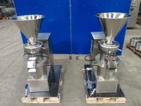 Commerciële Colloïdmolen Machine Beenderenmolen Roestvrij Staal Automatisch Hoge Efficiëntie voor Pindakaas Tahini Beenderpasta Maker