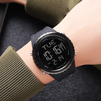 Montre-bracelet numérique SKMEI 2192 étanche 50M, multi-fuseaux horaires, analogique, pour homme, Relogio Masculino, vente en gros, grand cadran, montre de sport