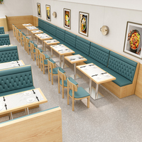UPTOP Vente en gros Fabricant de meubles en bois massif Stands de meubles de restaurant Stand de café Stand de restaurant