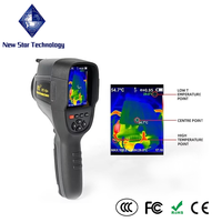 Cámara Termográfica Industrial HT-18+, Cámara de Inspección Infrarroja Portátil, Pantalla TFT de 3.2'', Imagen Térmica de 256x192, -4F 1022F