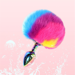 Nouveau jouet sexuel privé de prise anale en métal de queue de lapin des femmes pour les jouets sexuels anaux de masturbation - Product Image 2