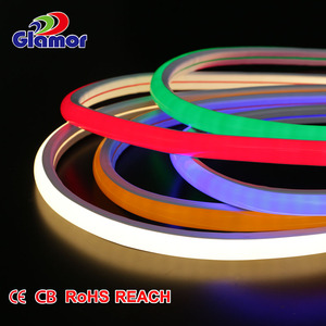 ความเย้ายวนใจยืดหยุ่นได้120 Leds/M 9วัตต์/เมตร <span class=keywords><strong>Ip65</strong></span>กันน้ำ CE CB รับรอง15มม. * 14มม. LED นีออน <span class=keywords><strong>Flex</strong></span> - Product Image 1