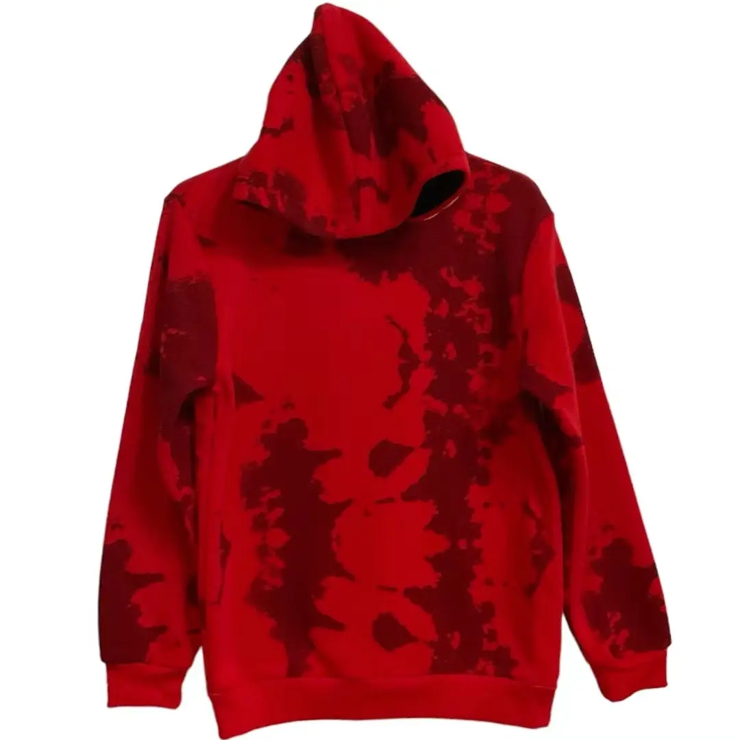 MENS HEAVY WEIGHT POLY FLEECE HOODIE WITH PRINT AW23