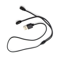 Cable de Carga Magnético Universal 2 en 1 para Gafas y Auriculares, Carga Rápida de 2.5mm
