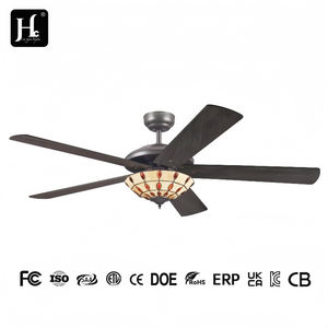 Ventilador de Techo DC de 48/52 Pulgadas con Acabado Bronce, Ligero, con Luz y Aspas de Madera Reversibles - Product Image 6