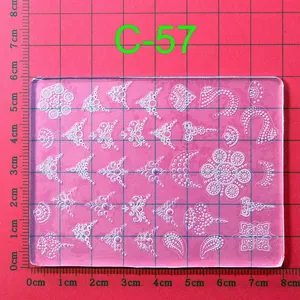 Custom Logo 3D Silicone Mold Butterfly Wings Flower Embossed Nail Art Decorations DIY Polish Nail Stamping Tool For Nails Art