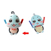 Peluche personalizado de alta calidad, peluche Popular de tortuga suave