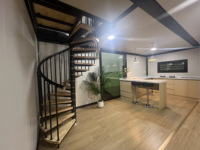 Maison de conteneur d'expédition de luxe de 20 30 pieds 40 pieds Maisons modulaires Appartement extensible Maison pliable Conteneur Amérique