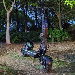 Trottinette électrique avec contrôle par application, démarrage NFC, batterie au lithium 72V 30AH 40AH, autonomie longue distance 60-120KM, charge maximale 200KG, pneu de rue 11 pouces - Product Image 6